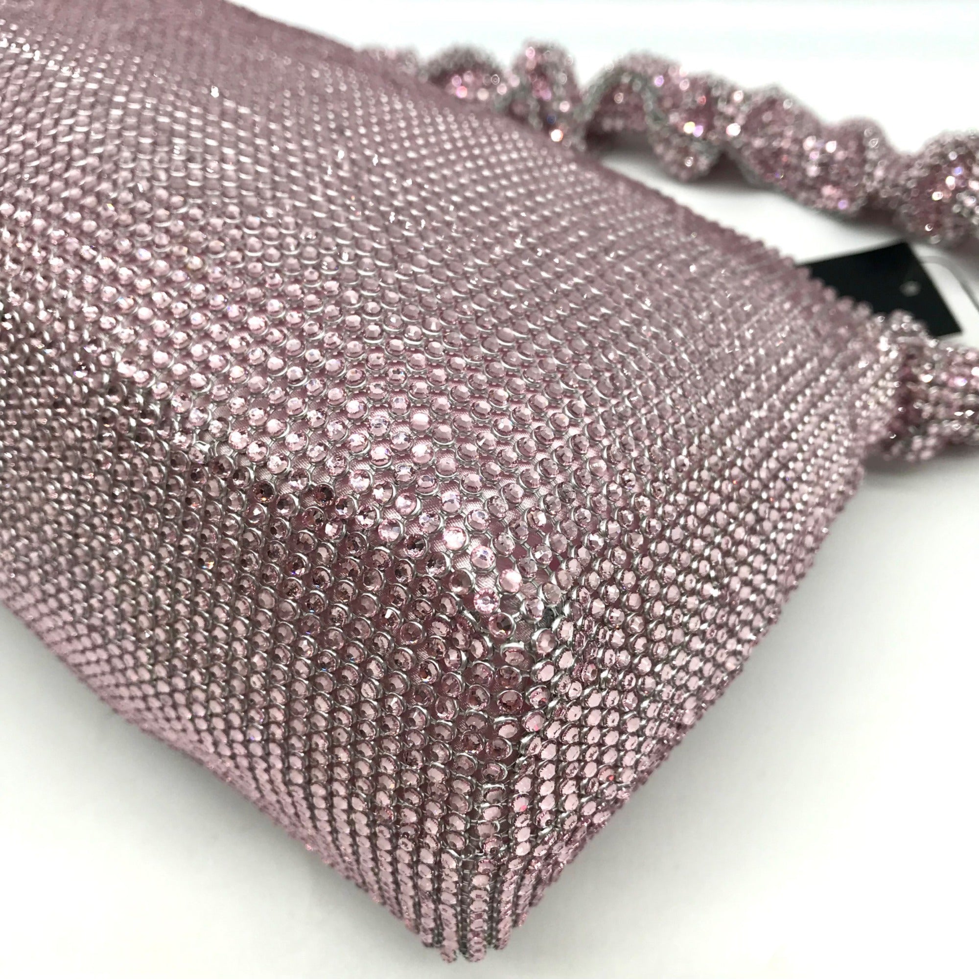I.N.C. International Concepts Pink Dogwo Mesh Scrunch Shoulder Bag