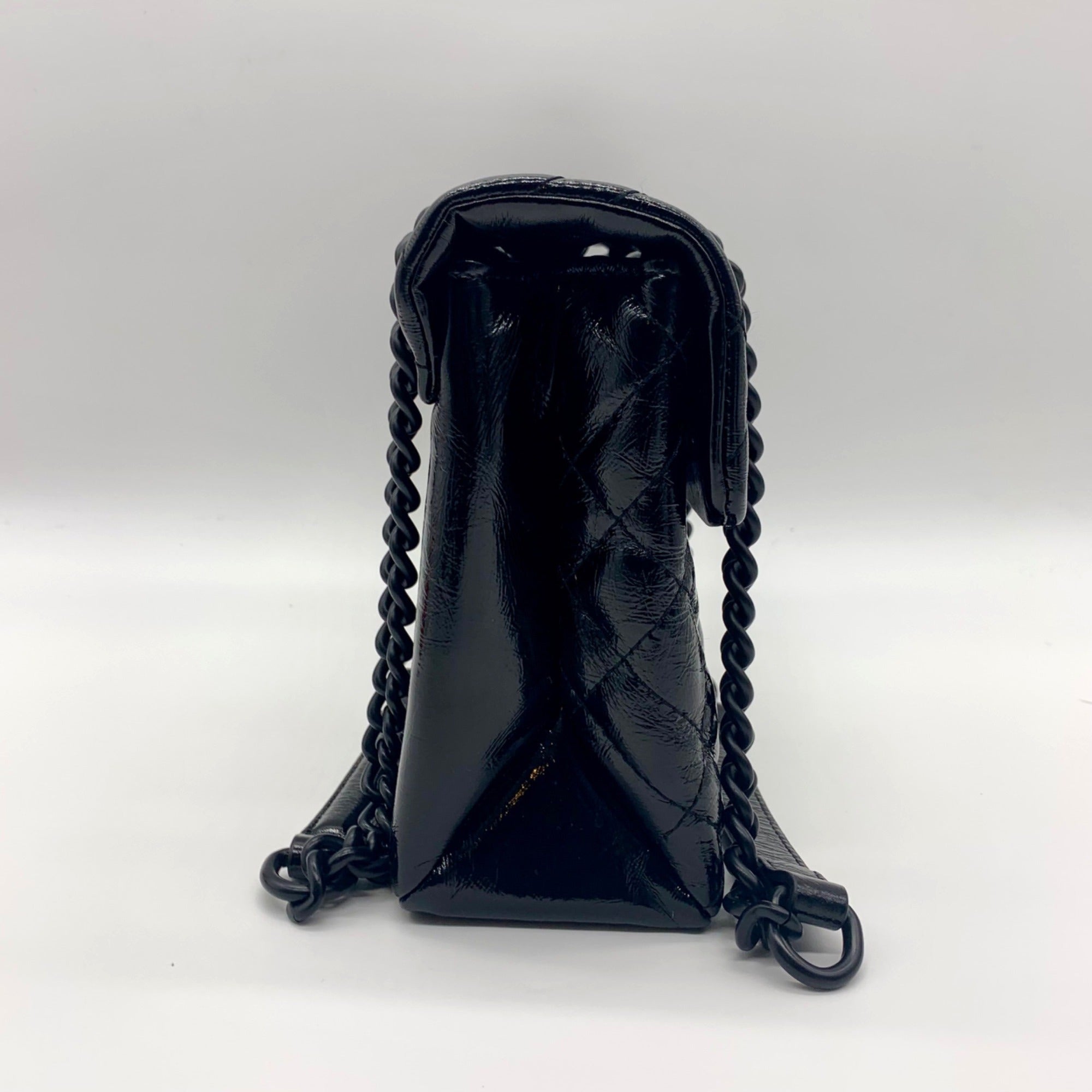 Kurt Geiger Black Leather London Brixton Shoulder Bag