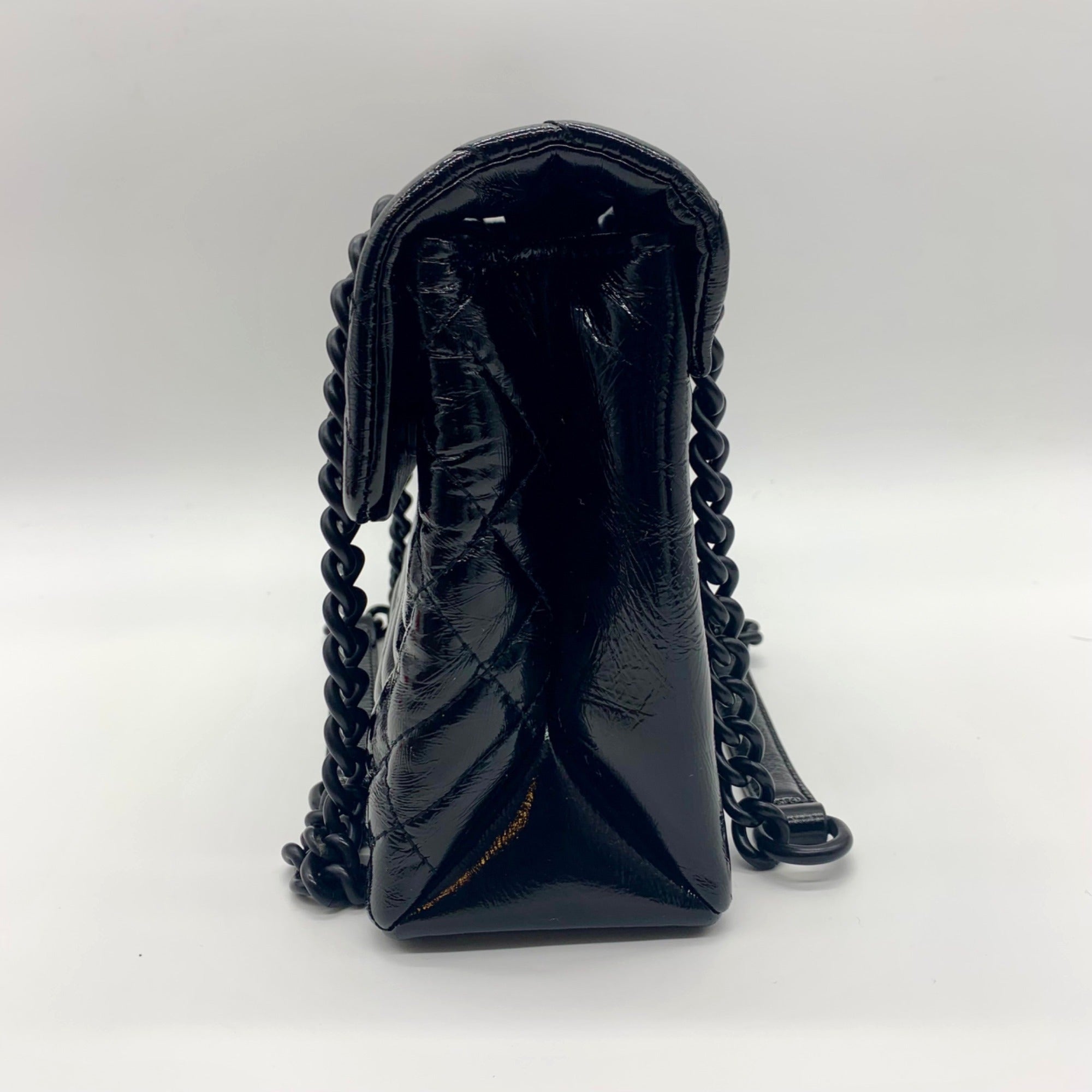Kurt Geiger Black Leather London Brixton Shoulder Bag