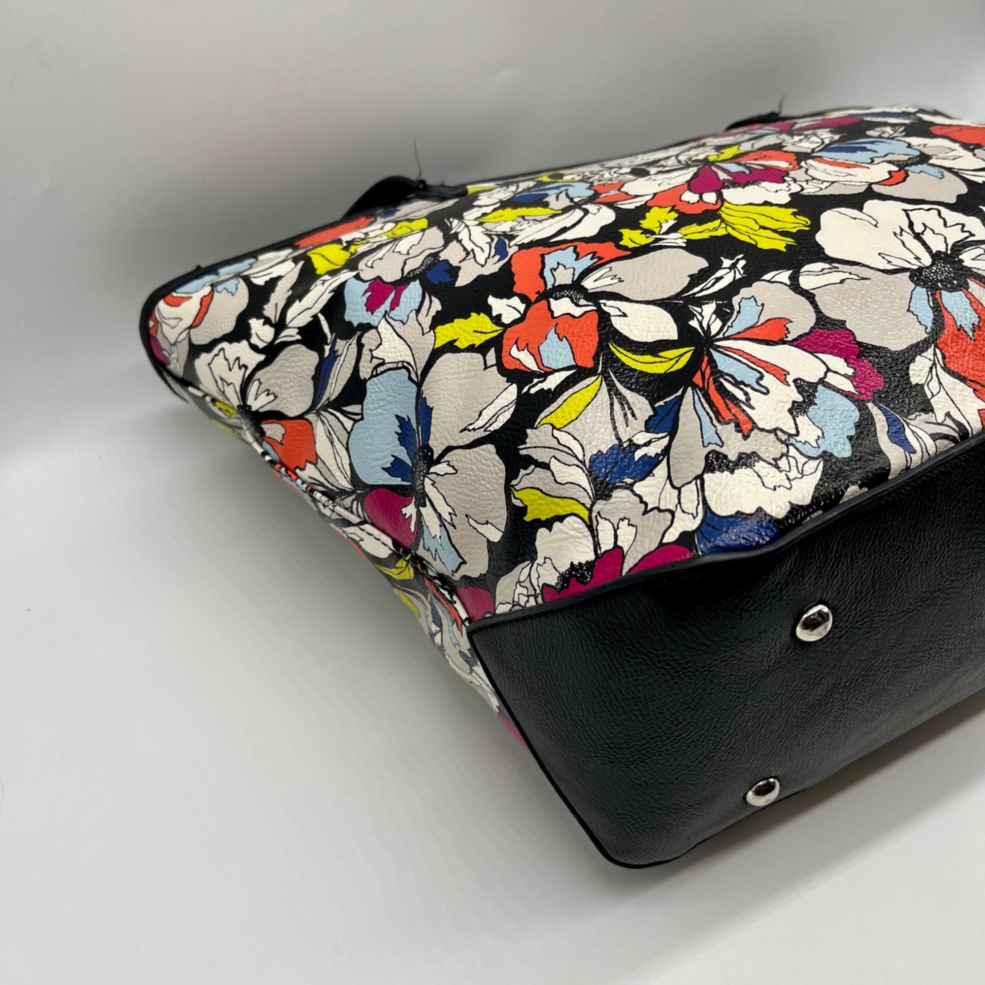 Nine West Multicolored Faux Leather Tote Bag
