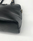 Kate Spade Black Leather Tote Bag