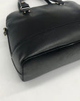 Kate Spade Black Leather Tote Bag