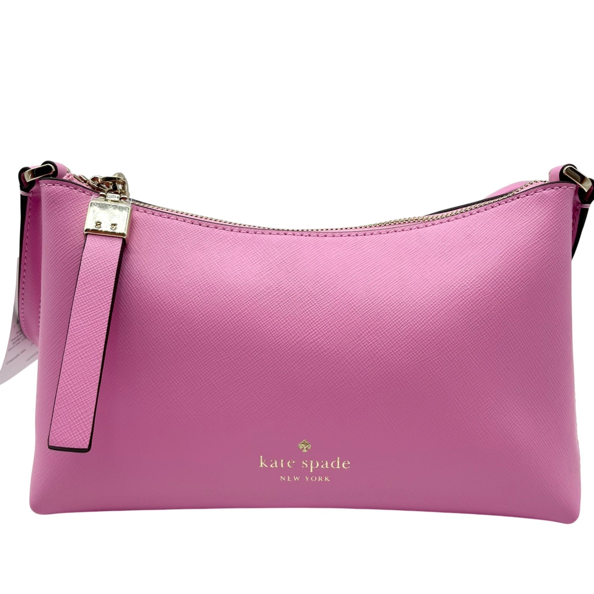 Kate Spade Surf Pink Saffiano Leather Sadie Crossbody