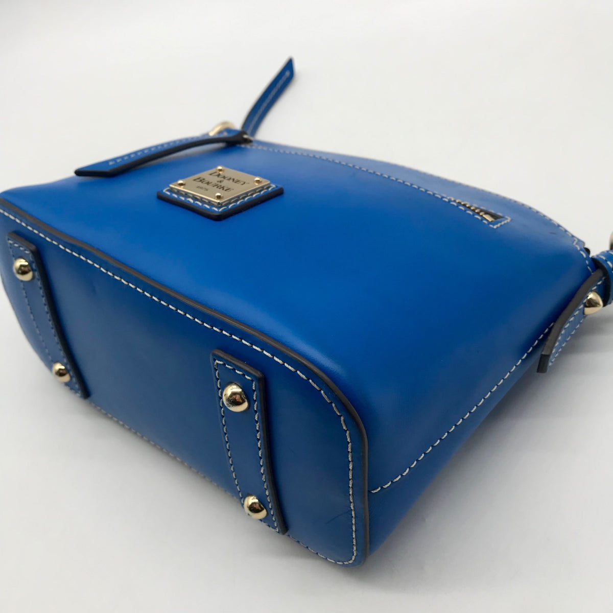 Dooney &amp; Bourke Royal Blue Beacon Domed Crossbody Bag