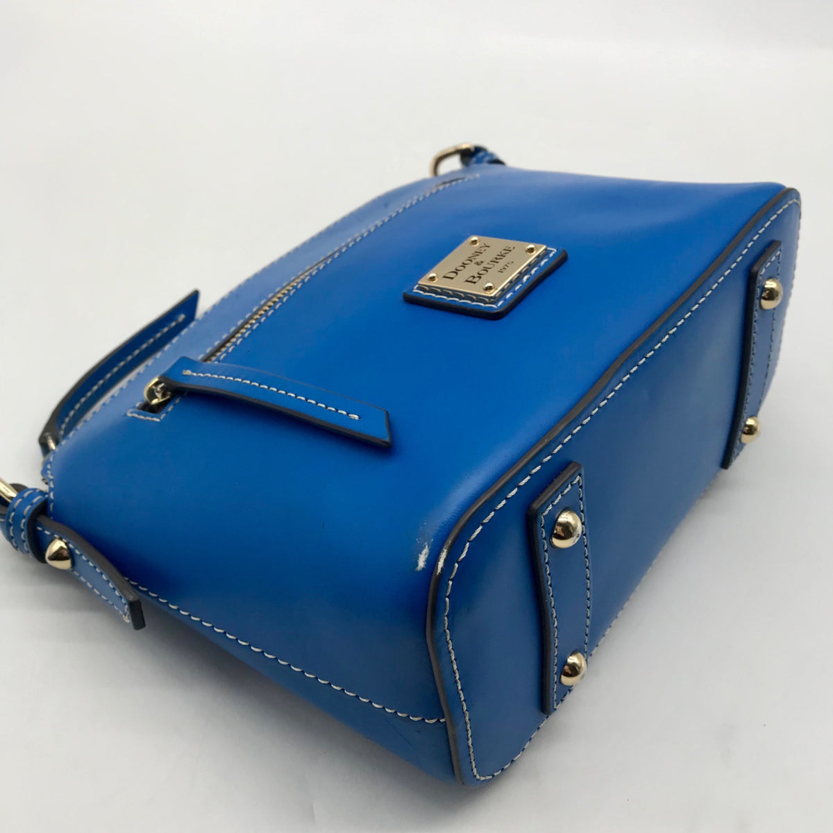 Dooney &amp; Bourke Royal Blue Beacon Domed Crossbody Bag