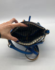 Dooney & Bourke Royal Blue Beacon Domed Crossbody Bag