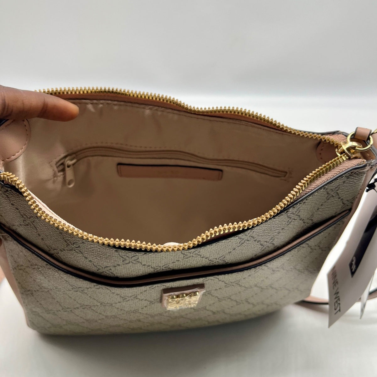 Nine West Brown Crossbody Bag