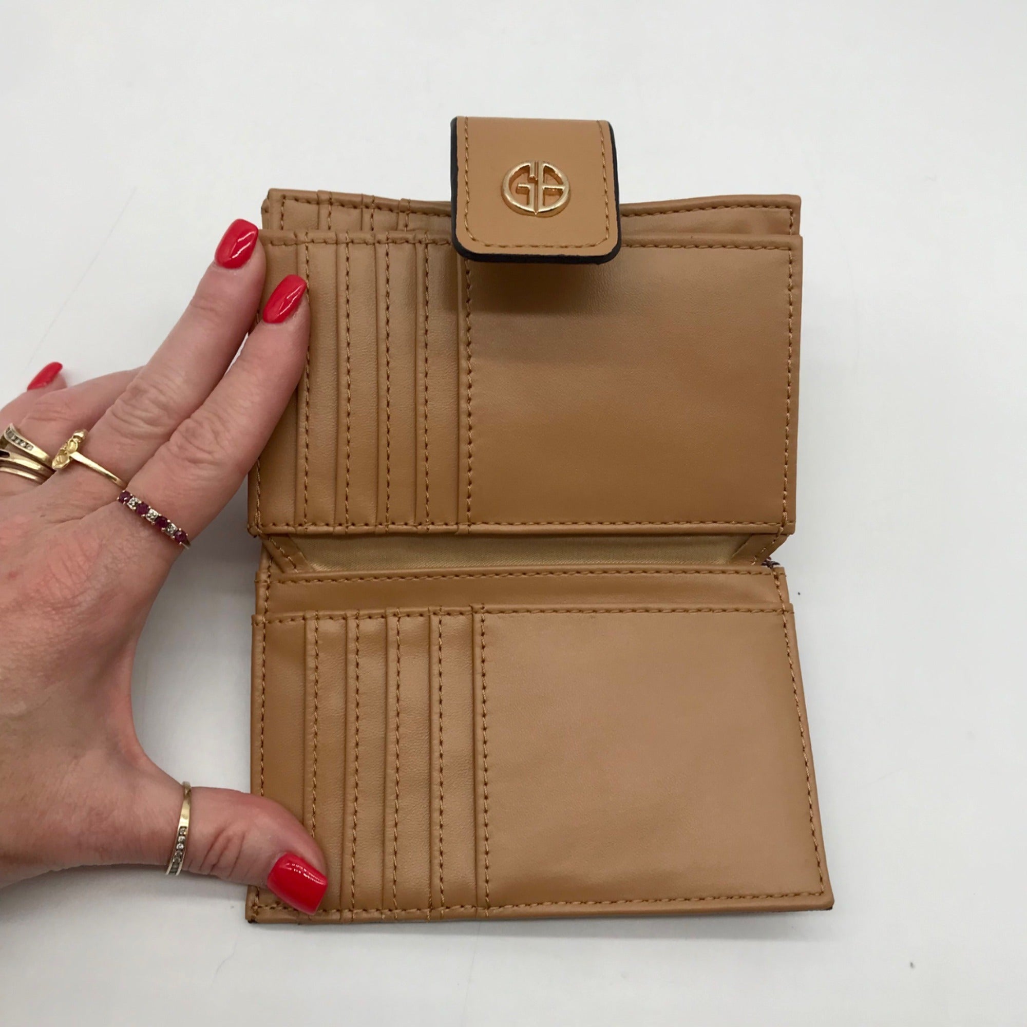 Giani Bernini Plaid Leather Wallet