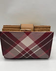 Giani Bernini Plaid Leather Wallet