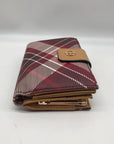 Giani Bernini Plaid Leather Wallet