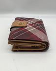 Giani Bernini Plaid Leather Wallet