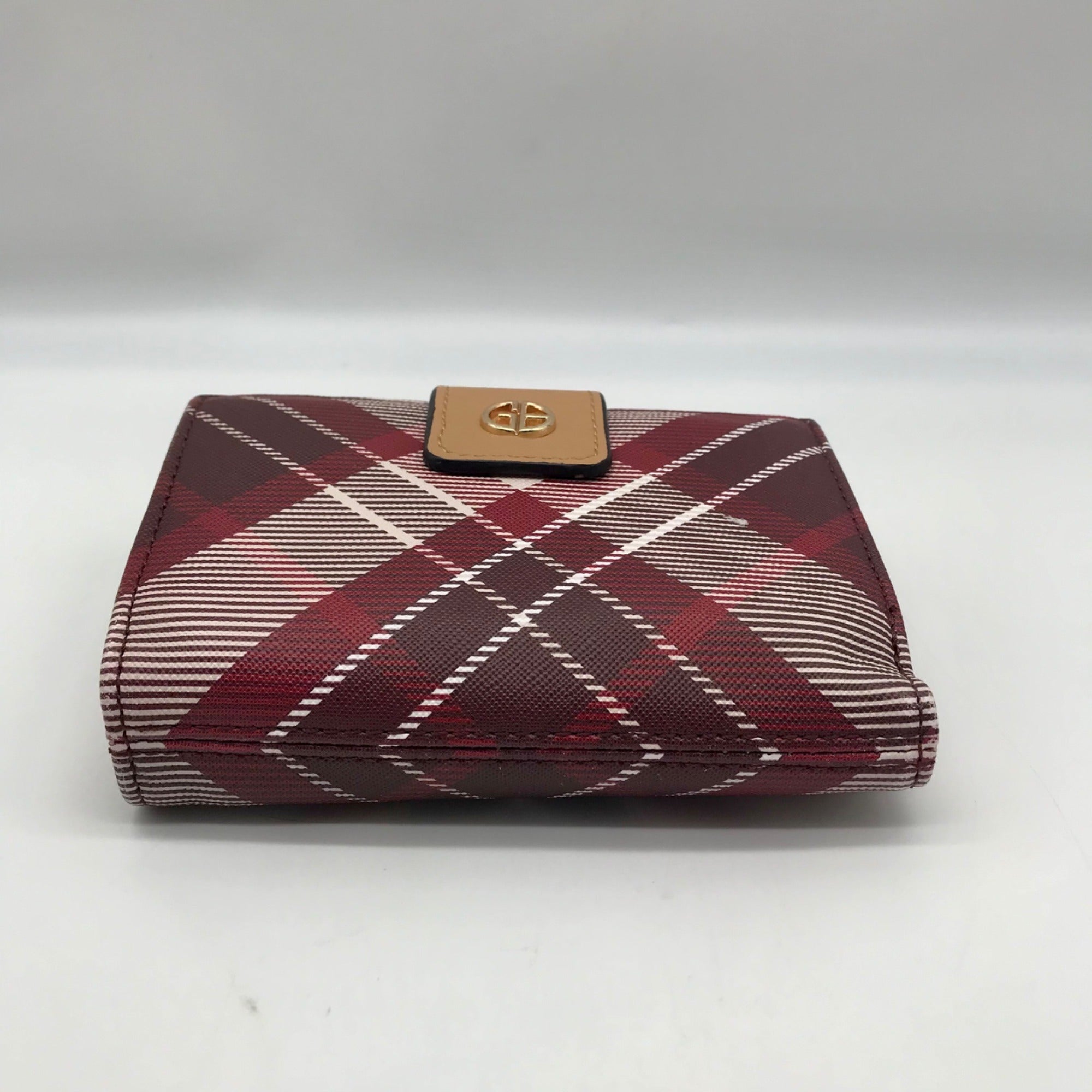 Giani Bernini Plaid Leather Wallet