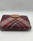 Giani Bernini Plaid Leather Wallet
