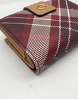 Giani Bernini Plaid Leather Wallet