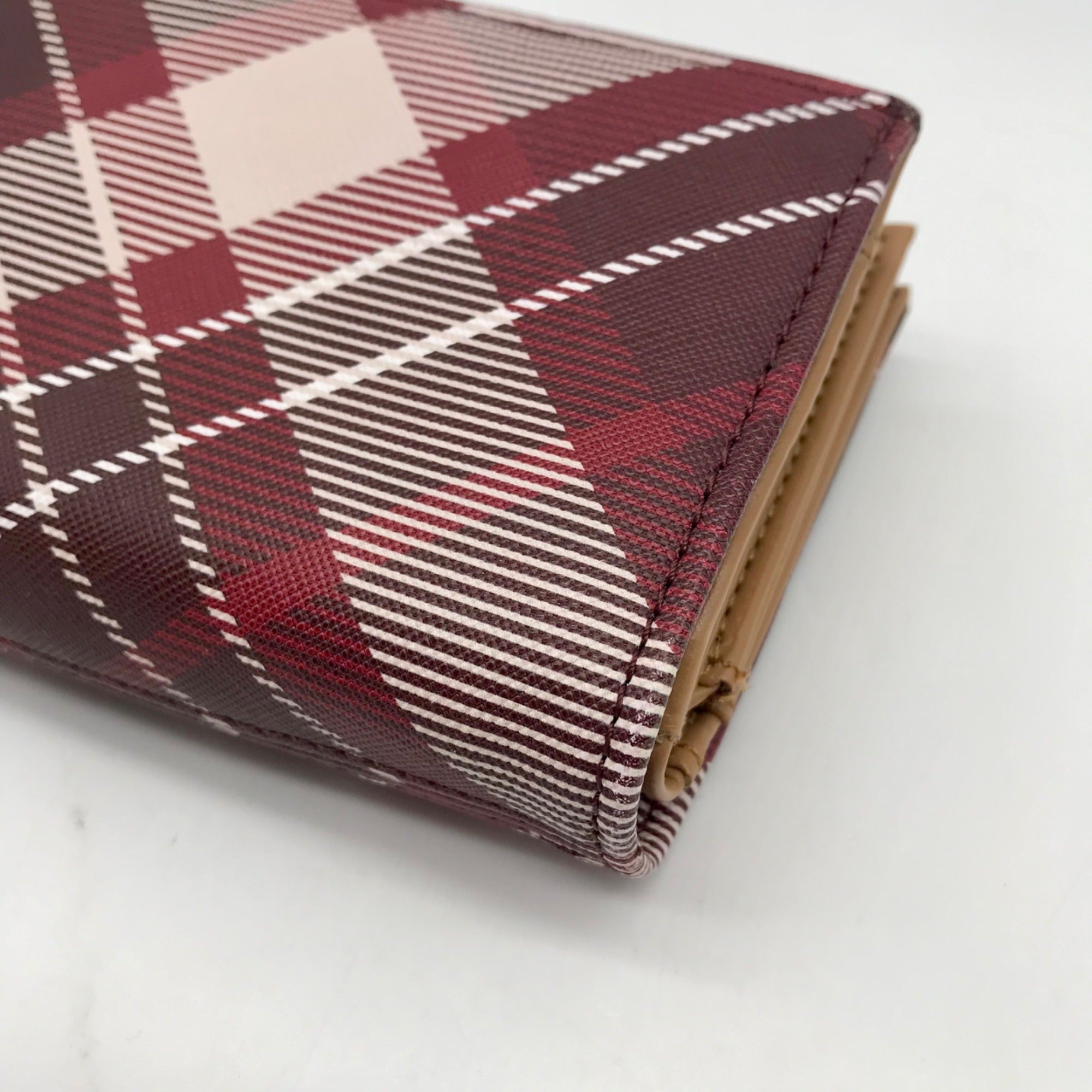 Giani Bernini Plaid Leather Wallet