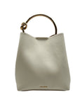Aldo Beige Faux Leather Bienkax Medium Bucket Bag  