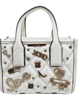 Aldo White Keylani Small Satchel Bag