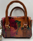 Patricia Nash  Mini Leather Multi-Print Floral Bag