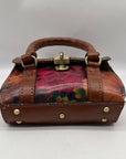 Patricia Nash  Mini Leather Multi-Print Floral Bag