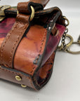 Patricia Nash  Mini Leather Multi-Print Floral Bag