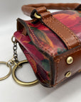 Patricia Nash  Mini Leather Multi-Print Floral Bag