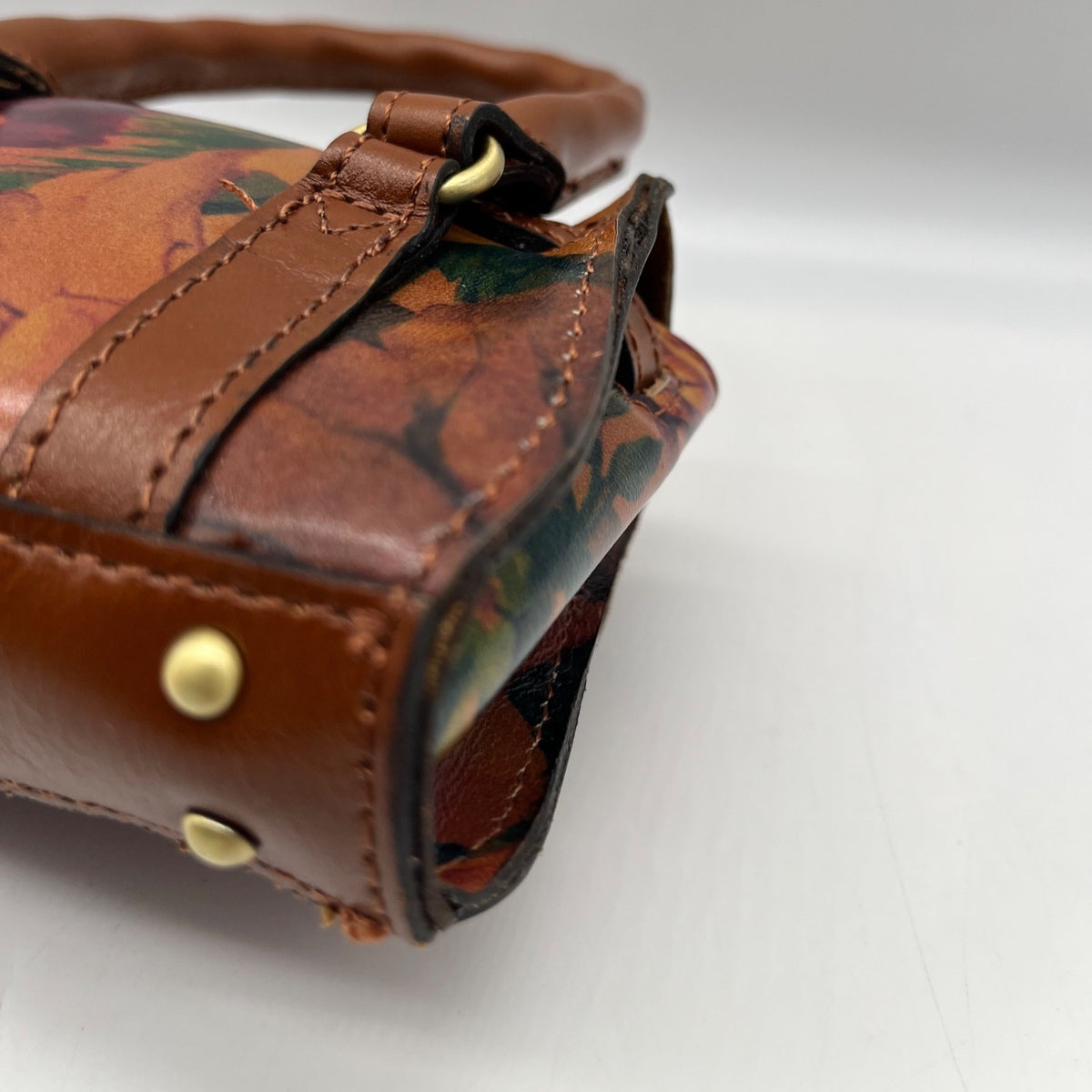Patricia Nash  Mini Leather Multi-Print Floral Bag