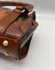 Patricia Nash  Mini Leather Multi-Print Floral Bag