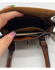 Patricia Nash  Mini Leather Multi-Print Floral Bag
