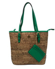 Anne Klein Tan Cork Tote Bag