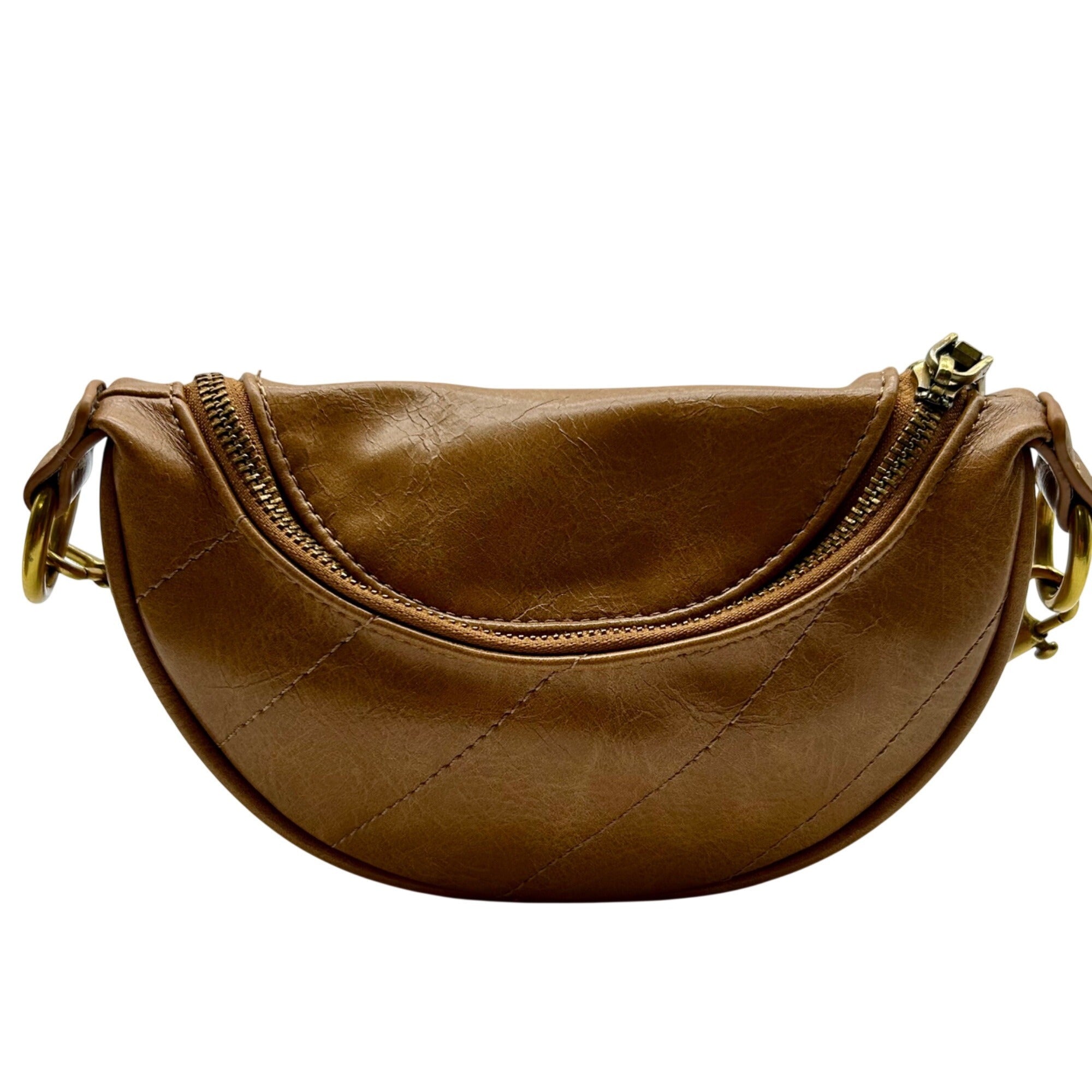 Antik Kraft Brown Leather Waistbag