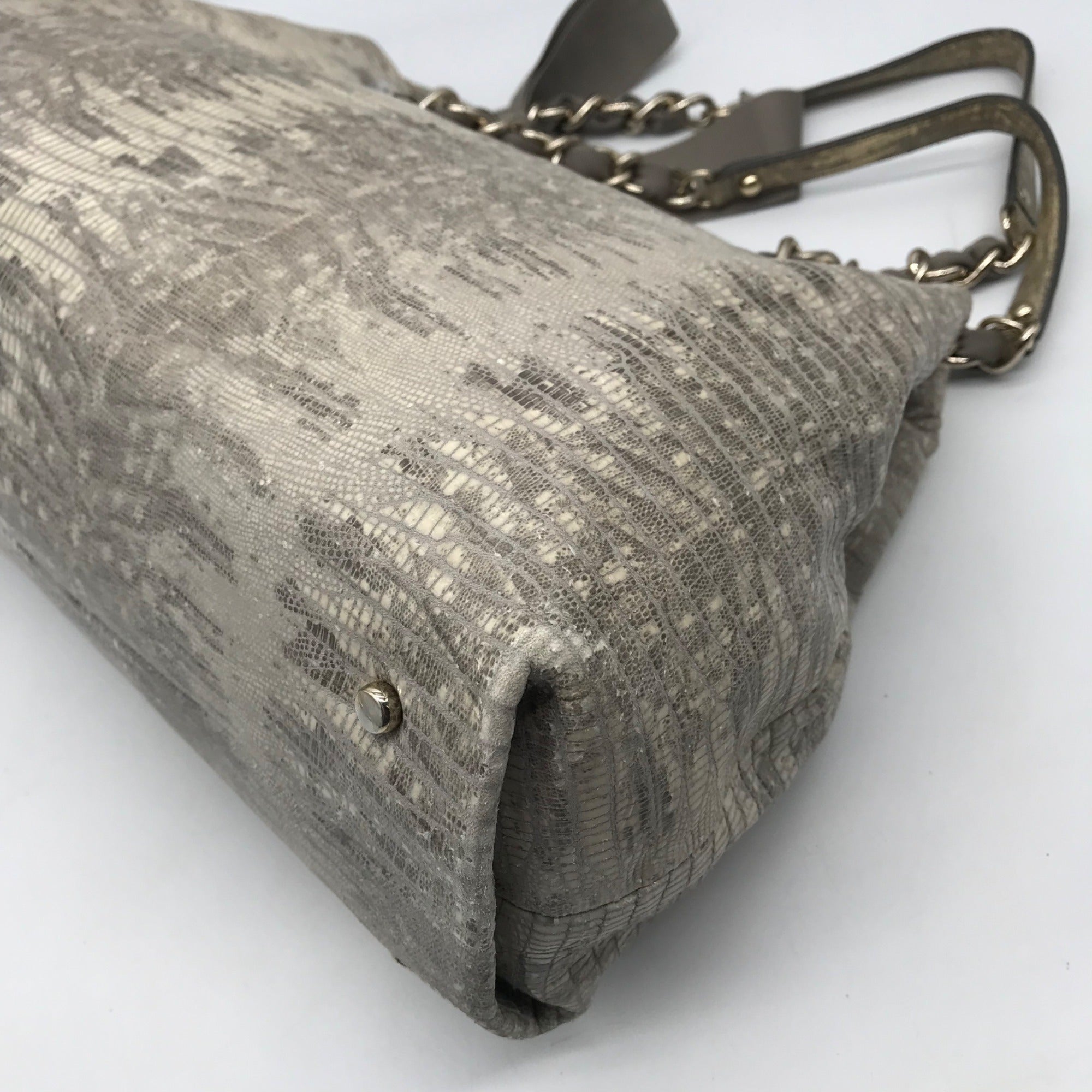 Kate Spade Silver Bows Art Lizard Maryanne Shoulder Bag