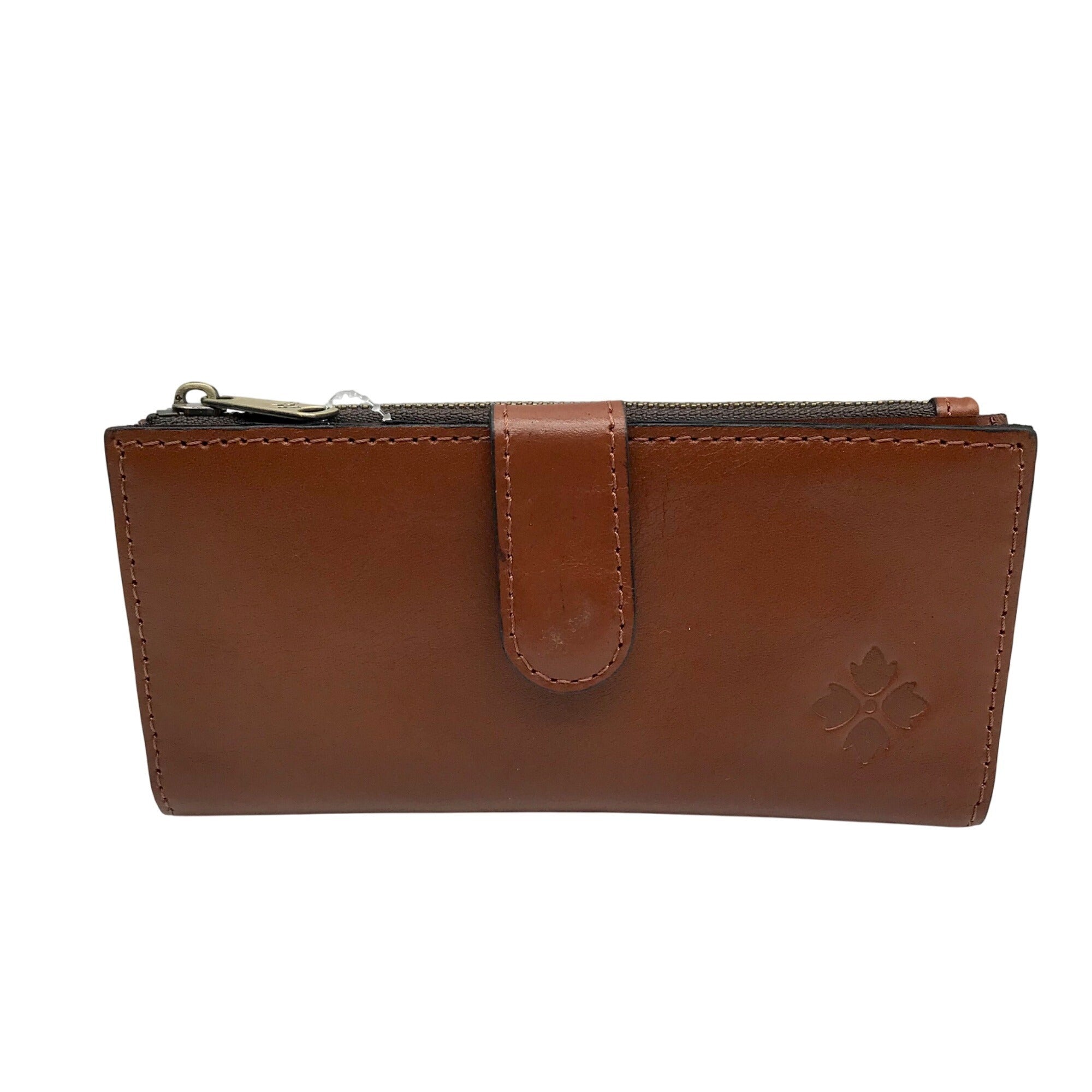 Patricia Nash Brown Leather Nazari Wallet 