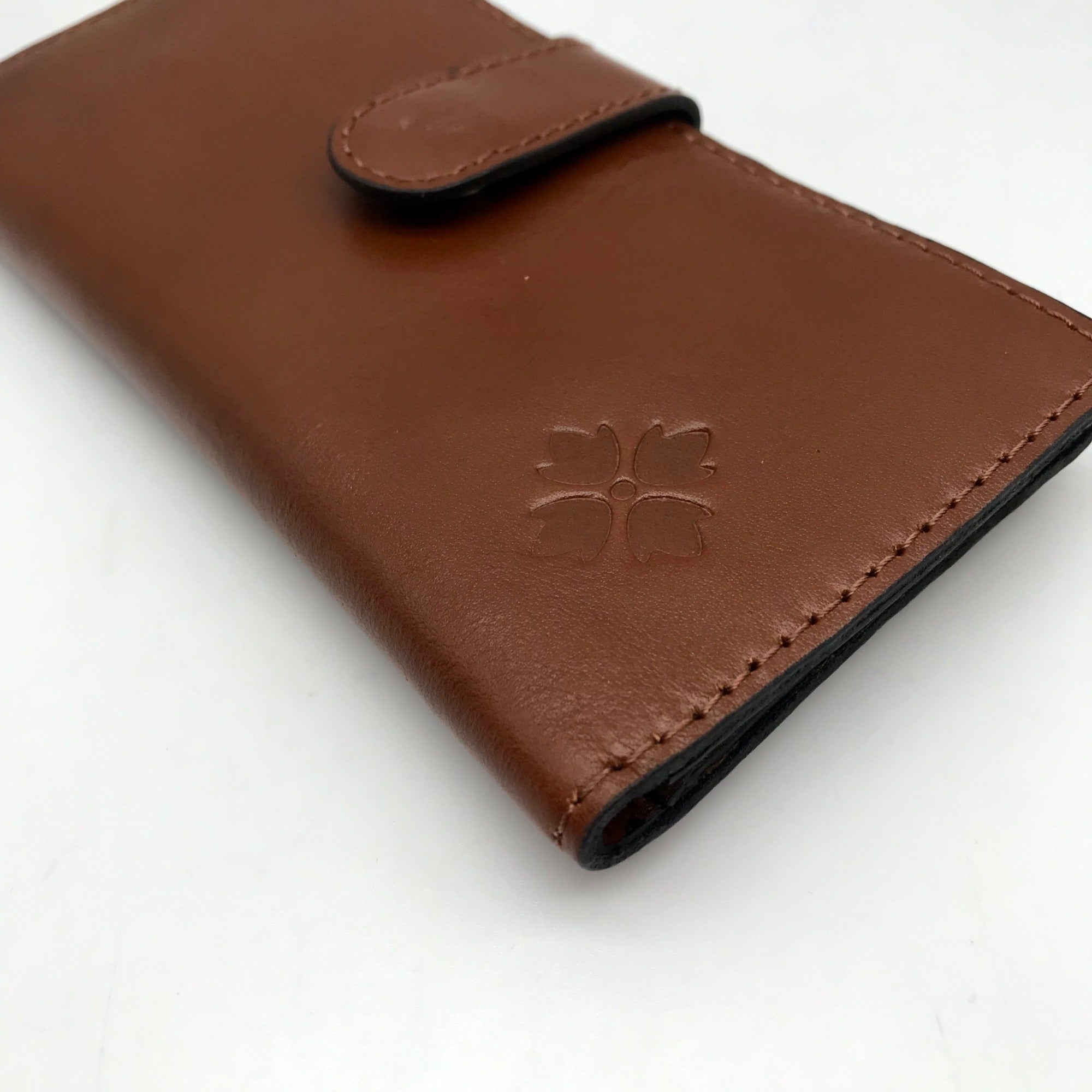 Patricia Nash Brown Leather Nazari Wallet