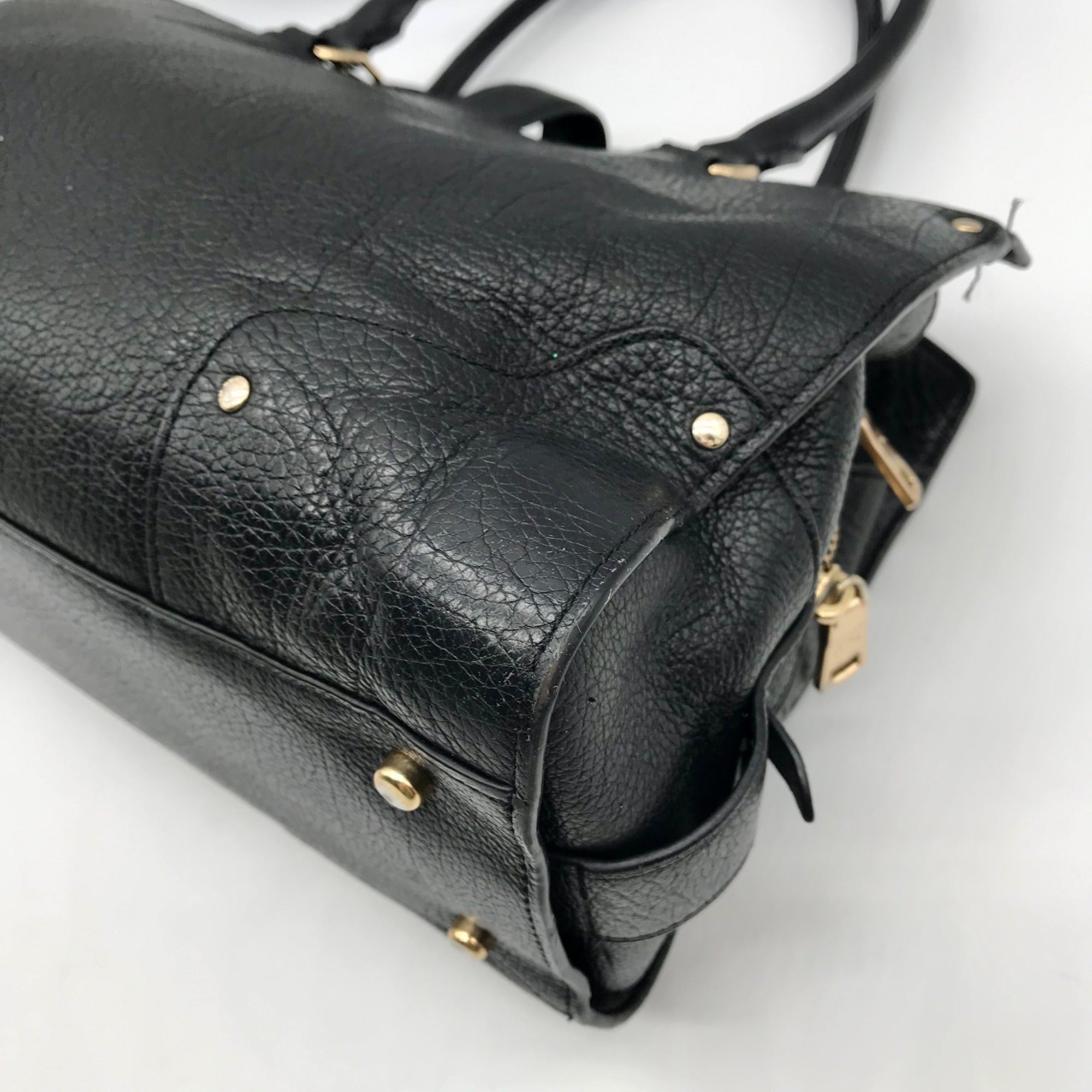 Coach Black Leather Mercer 30 Satchel Bag 37575