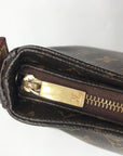 Louis Vuitton Dark Brown Monogram Canvas Looping MM Shoulder Bag