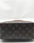 Louis Vuitton Dark Brown Monogram Canvas Looping MM Shoulder Bag