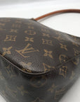Louis Vuitton Dark Brown Monogram Canvas Looping MM Shoulder Bag