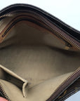 Louis Vuitton Dark Brown Monogram Canvas Looping MM Shoulder Bag