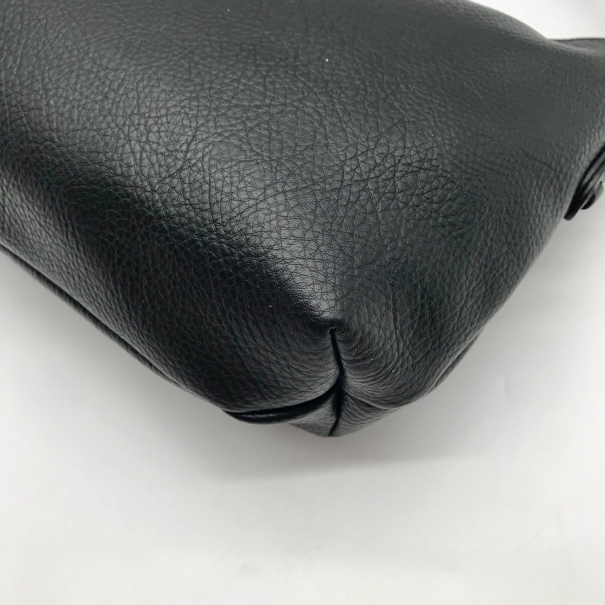 Style &amp; Co Black Faux Leather Shoulder Bag