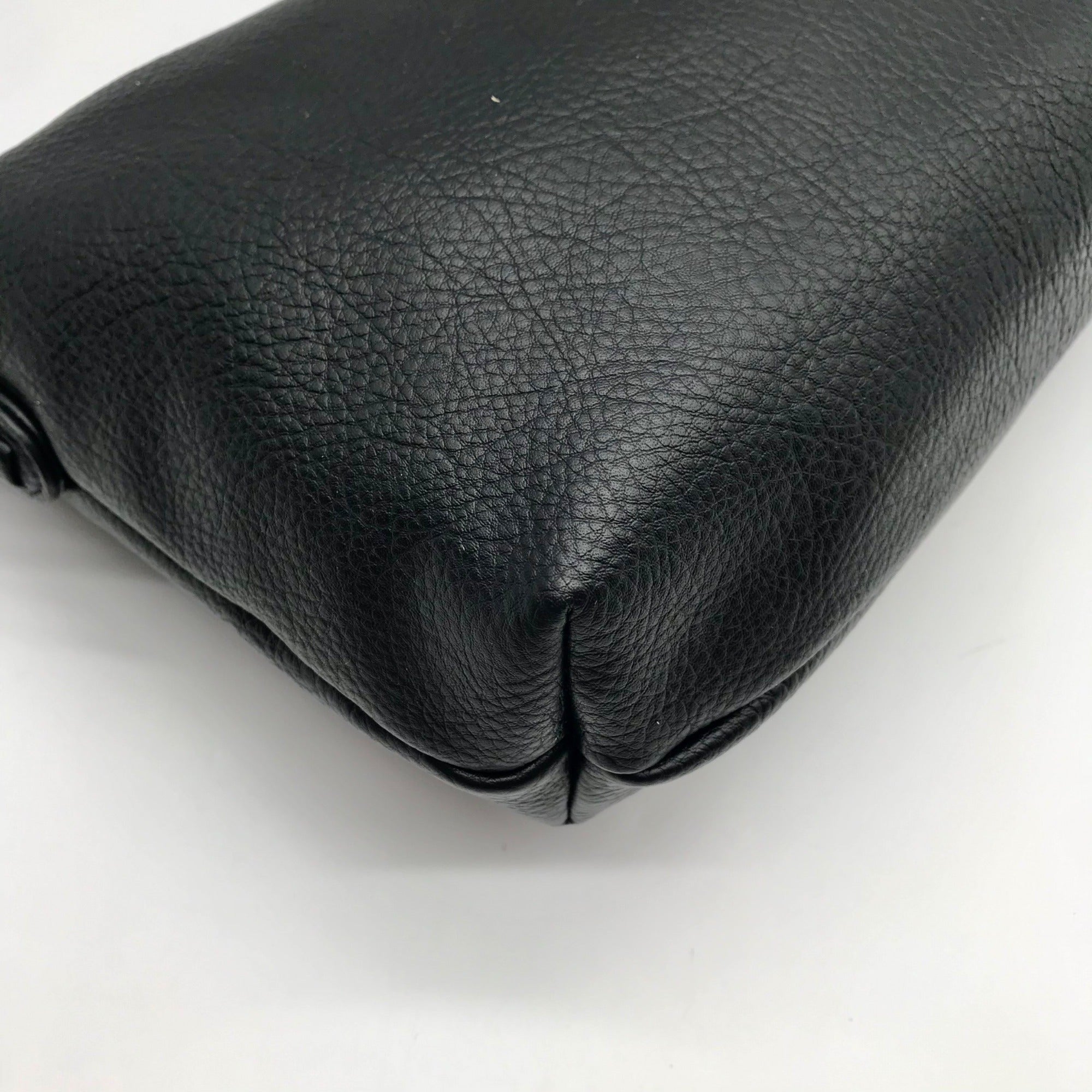 Style &amp; Co Black Faux Leather Shoulder Bag