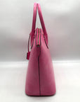 Pratesi Firenze Azalea Pink Versilia Italian Leather Satchel Bag
