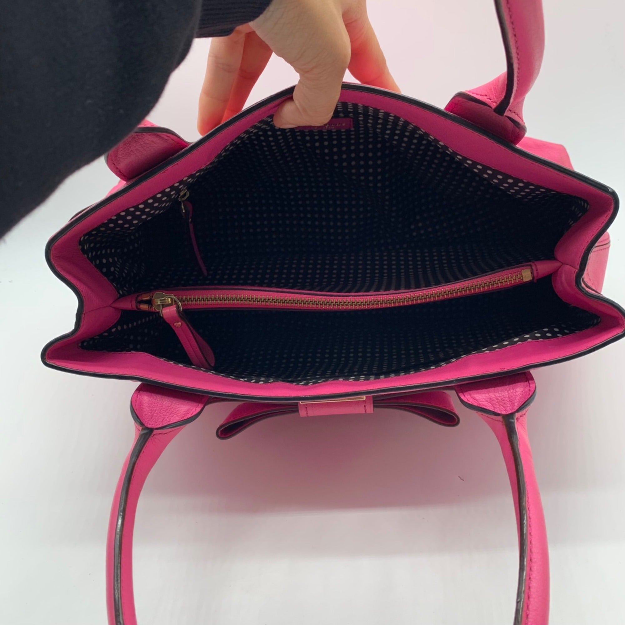 Kate Spade Pink Satchel Bag