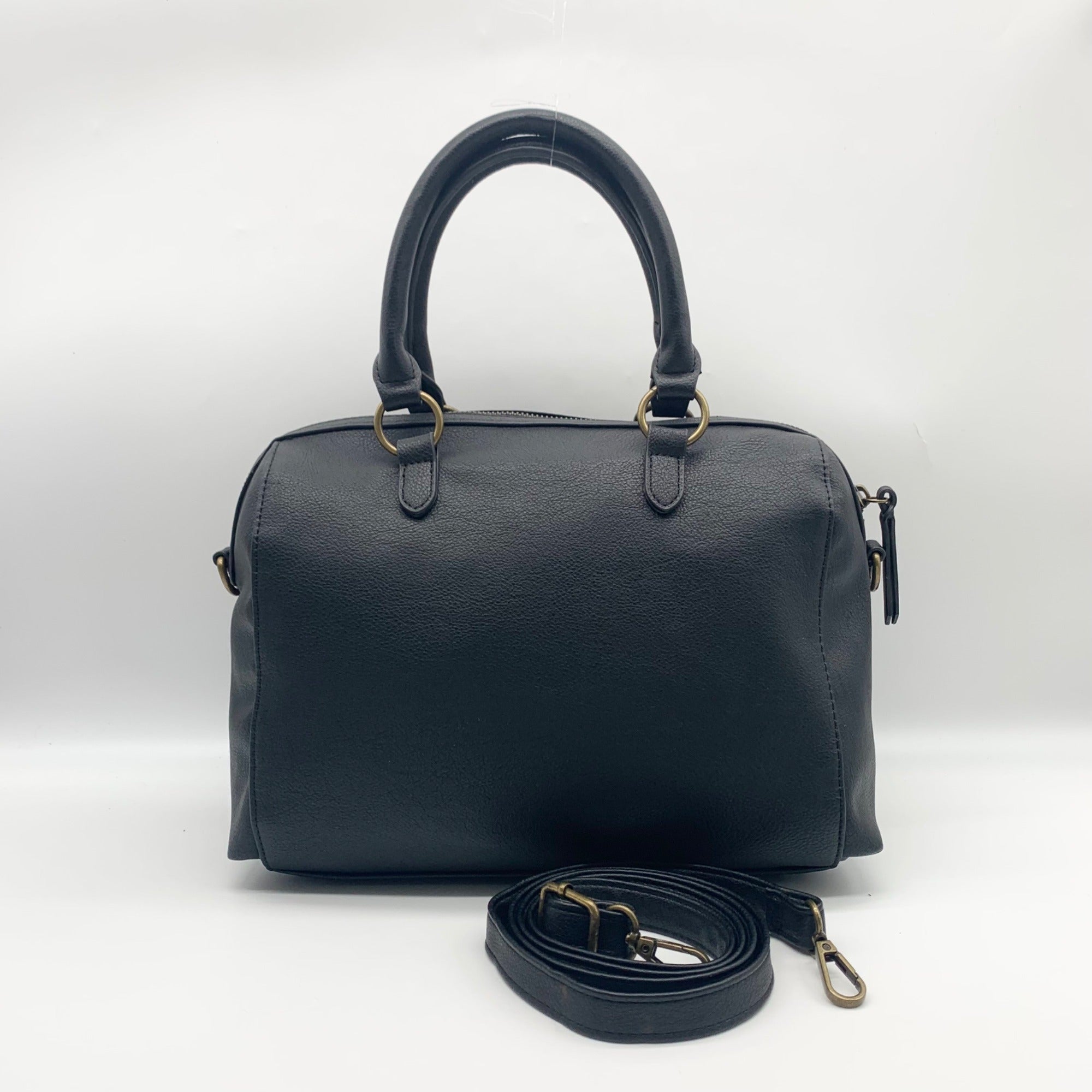 Style &amp; Co Black Hudsonn Convertible Satchel