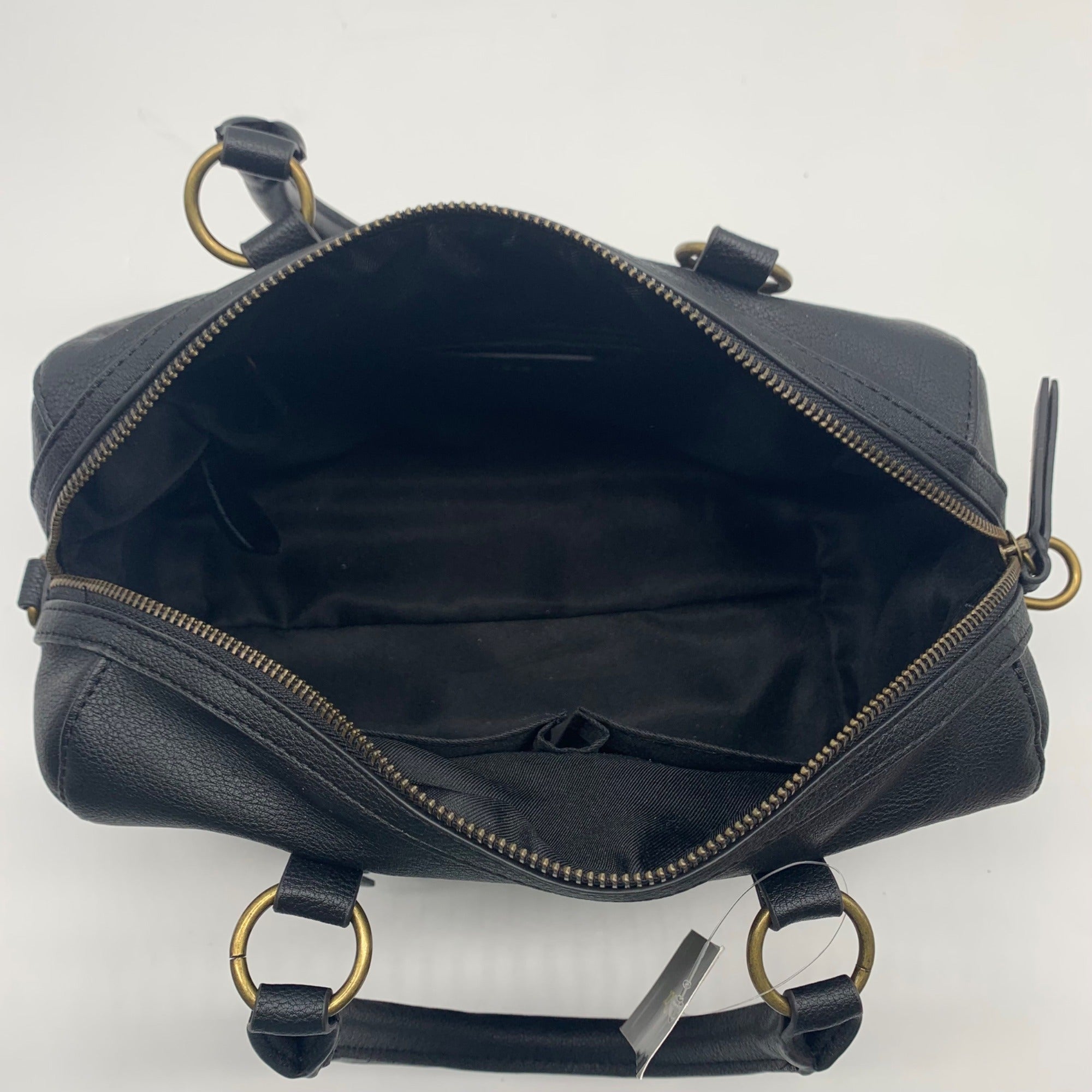 Style &amp; Co Black Hudsonn Convertible Satchel