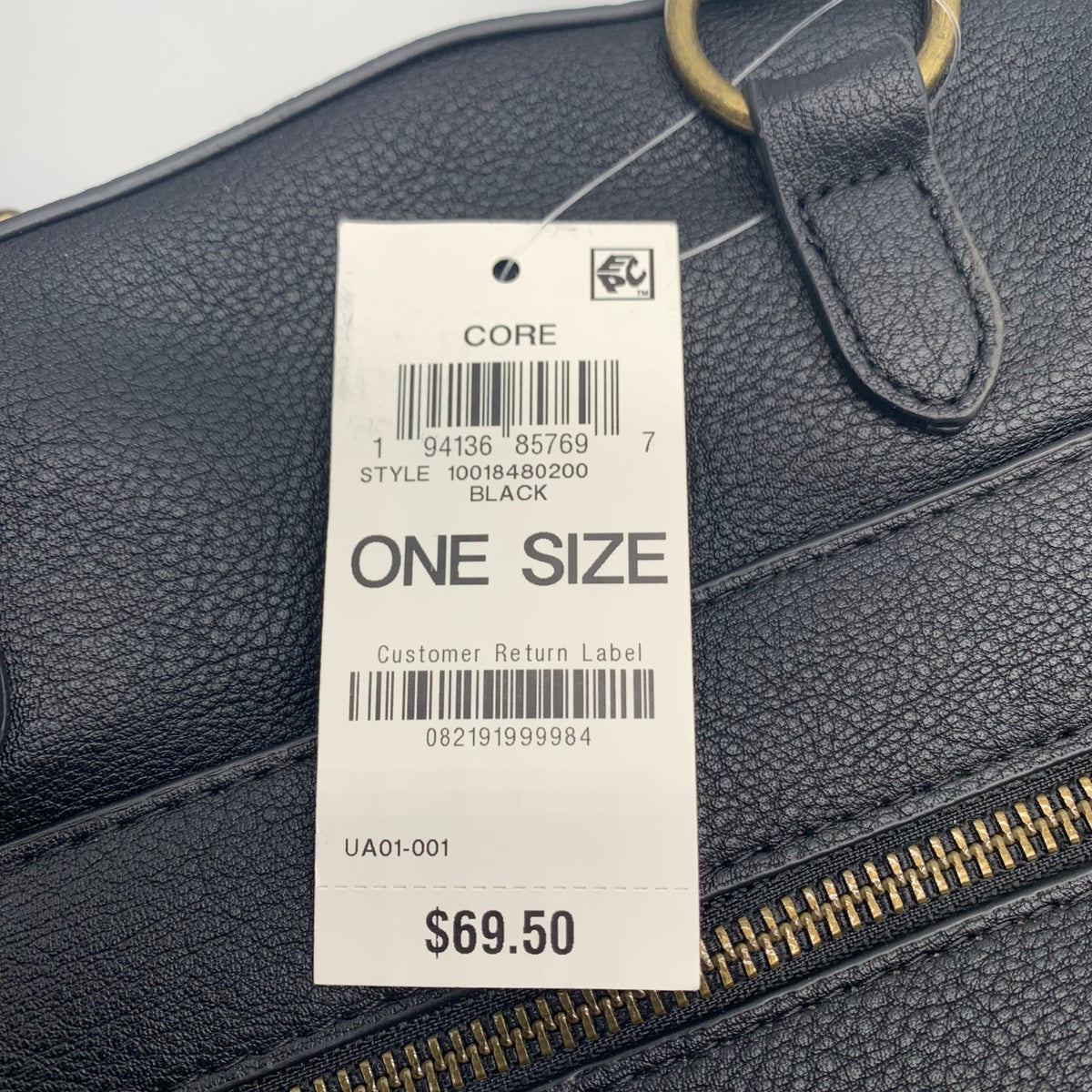 Style &amp; Co Black Hudsonn Convertible Satchel