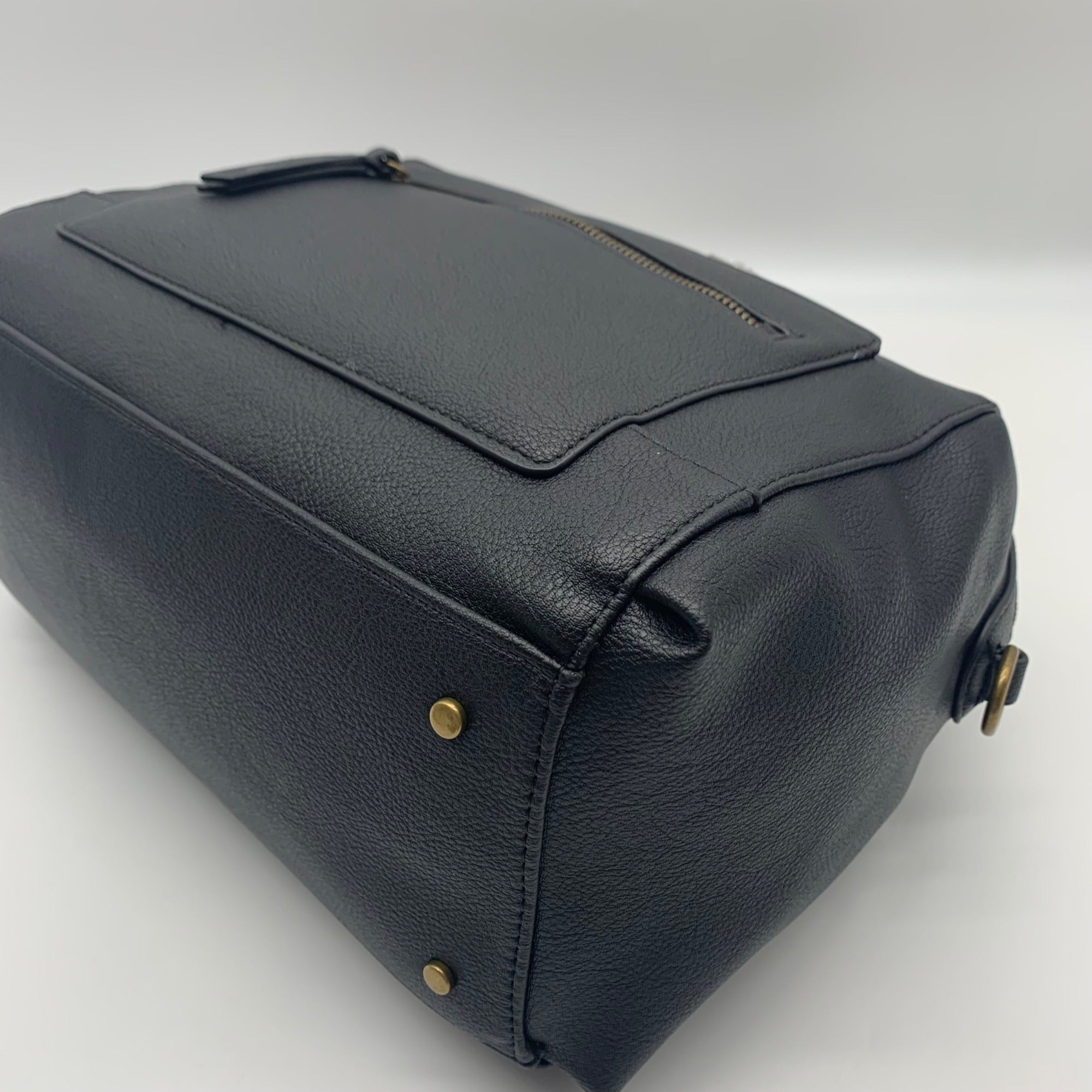 Style &amp; Co Black Hudsonn Convertible Satchel