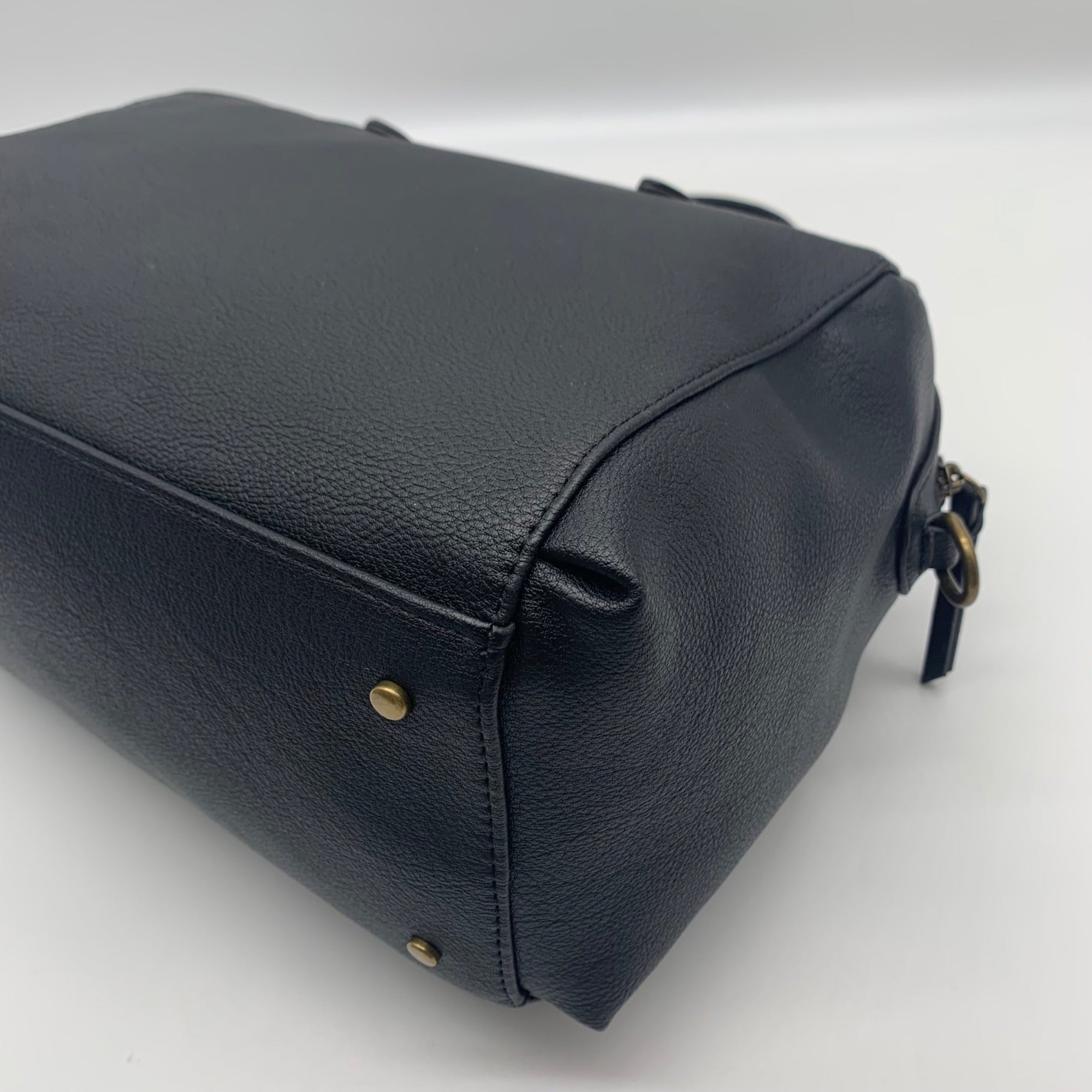 Style &amp; Co Black Hudsonn Convertible Satchel