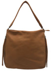 Unbranded Tan Leather Hobo Crossbody