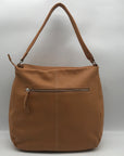 Unbranded Tan Leather Hobo Crossbody