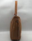 Unbranded Tan Leather Hobo Crossbody